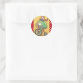 4e ronde van de AMERIKANA FROG STICKER, blad Sticker (Tas)