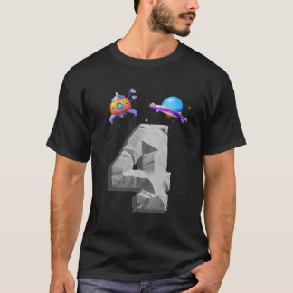 4e ruimteschip 4-daagse astronautenruimte t-shirt