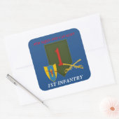 4E SQUADRON 4E CAVALERIE 1E INFANTERIE STICKERS (Envelop)