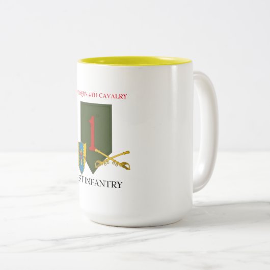 4E SQUADRON 4E CAVALRY 1E INFANTRY MOK (Voorkant rechts)