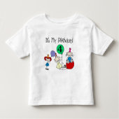 4e Stick Kinder Partij Verjaardag Tshirts en gesch (Voorkant)