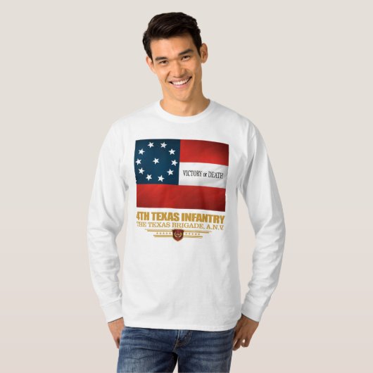 4e Texas Infantry T-shirt (Voorkant volledig)