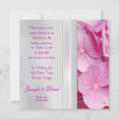 4e uitnodiging tot het Jubileum van bruiloft (Achterkant)