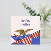 4e uitnodiging van de BBQ van juli (Staand voorkant)