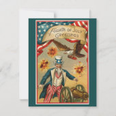 4e uitnodiging van de BBQ van juli (Voorkant)