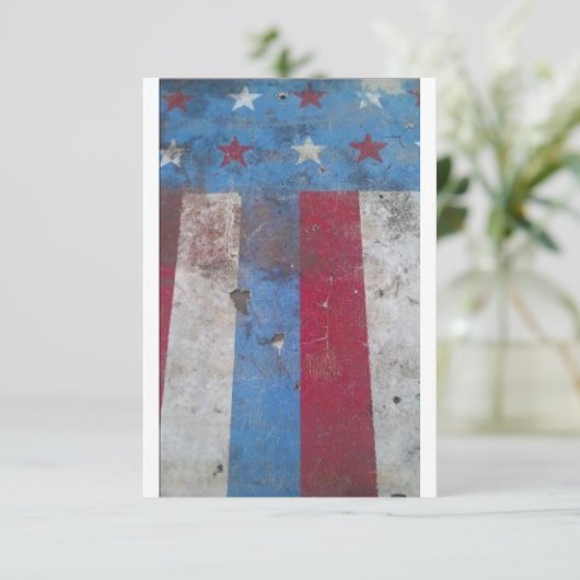 4e uitnodiging van de partij van juli (Staand voorkant)