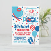 4e uitnodiging van de partij van juli 2010 (Staand voorkant)