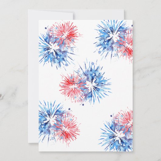 4e uitnodiging van de poolpartij van juli (Achterkant)