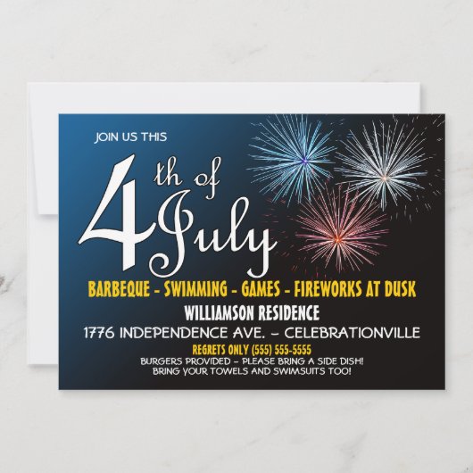 4e uitnodiging van juli (Voorkant)