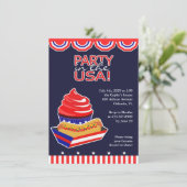 4e uitnodiging van juli (Staand voorkant)