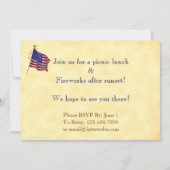 4e van de Partiotic Editable Uitnodigingen van de  (Achterkant)