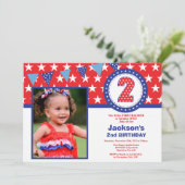 4e van de tweede uitnodiging van de Tweede verjaar (Staand voorkant)