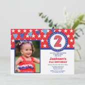 4e van de tweede uitnodiging van de Tweede verjaar (Staand voorkant)