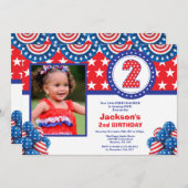 4e van de tweede uitnodiging van de Tweede verjaar (Voorkant / Achterkant)