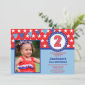 4e van de tweede uitnodiging van de Tweede verjaar (Staand voorkant)