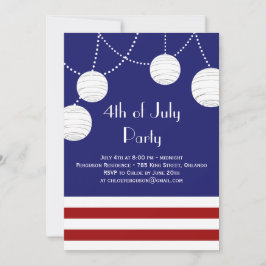 4e van de Uitnodiging van de Lantaarns van de Part