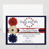 4e van de uitnodigingen van juli (Voorkant / Achterkant)