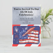 4e van de uitnodigingen van juli (Staand voorkant)