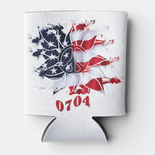 4e van de vredesventilator van juli blikjeskoeler (Voorkant)