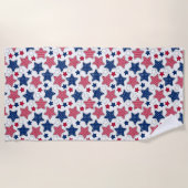 4e van juli-keukenhanddoek strandlaken (Voorkant)
