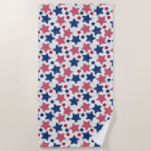 4e van juli-keukenhanddoek strandlaken (Voorkant)