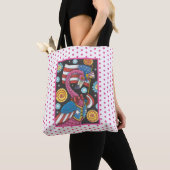 4E VAN JULI PINK FLAMINGO, VOGELS CANVAS TAS Med. (Dichtbij)