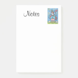 4E VAN JULY ROOSTER, KICKEN 3M Post-it® notes