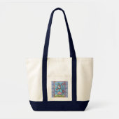 4E VAN JULY ROOSTER, KIKEN GROTE CANVAS TAS (Voorkant)