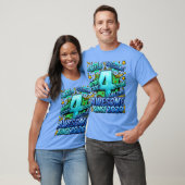 4e verjaardag Comic Style Geweldig sinds 2020 4 ja T-shirt (Unisex)