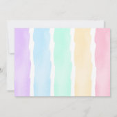 4e verjaardag fee verjaardagsfeestfoto kaart (Achterkant)