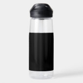 4e verjaardag geruite nummer 4 auto race vlag waterfles (Achterkant)