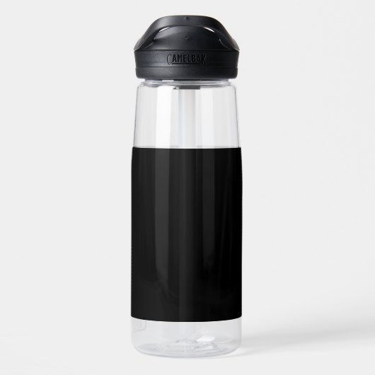 4e verjaardag geruite nummer 4 auto race vlag waterfles (Achterkant)