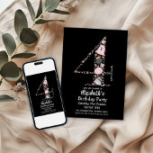 4e verjaardag Halloween Kaart