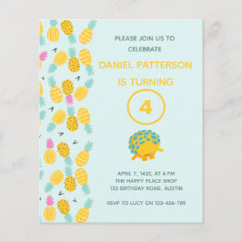 4e verjaardag Jongen verjaardagskaart