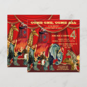 4e verjaardag kaart (Voorkant / Achterkant)