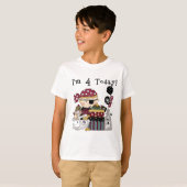 4e verjaardag Pirate Tshirts en geschenken (Voorkant volledig)