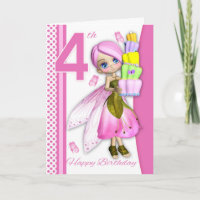4e Verjaardag Tipsy Cake Fantasy Fairy Cutie Pie