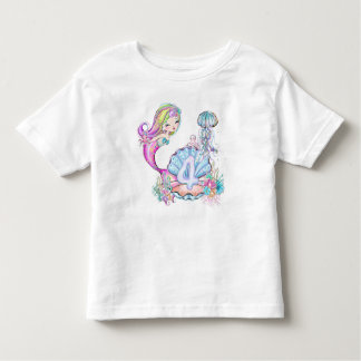 4e verjaardag zeemeermaid kinder shirts