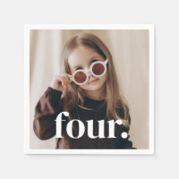 4e verjaardagsfoto - vier