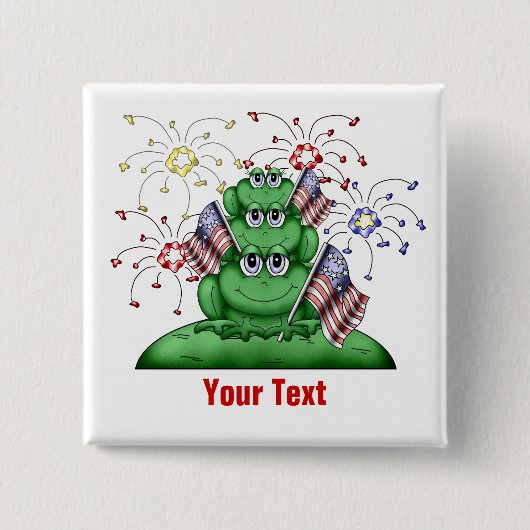 4e-vierkante Button (Voorkant)