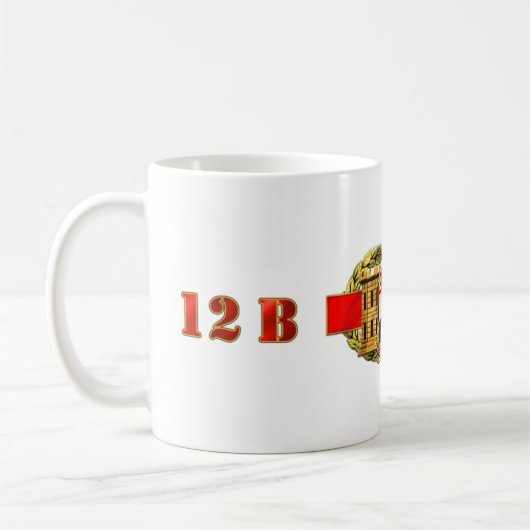 4e werktuigkundige bataljon koffiemok (Links)