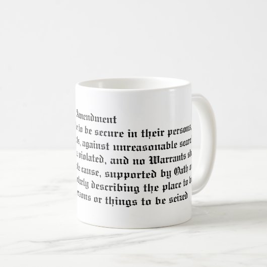 4e wijziging Koffierichtlijn Mok (Voorkant rechts)