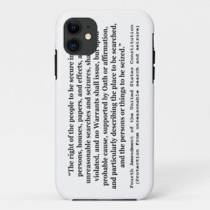 4e wijziging van de grondwet van de Verenigde Stat Case-Mate iPhone Case