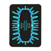 4e zaligheid - gerechtigheid magneet (Verticaal)