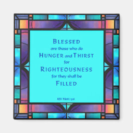 4e zaligheid van Jezus' preek op de berg Magneet