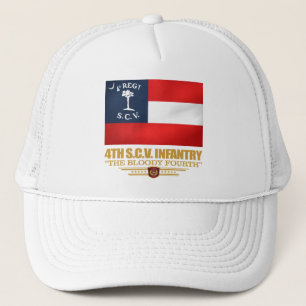4e Zuid-Carolina Infantry Trucker Pet
