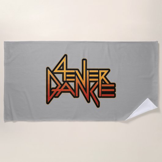 4ever Dance Beach Towel Strandlaken (Voorkant)