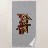 4ever Dance Beach Towel Strandlaken (Voorkant)