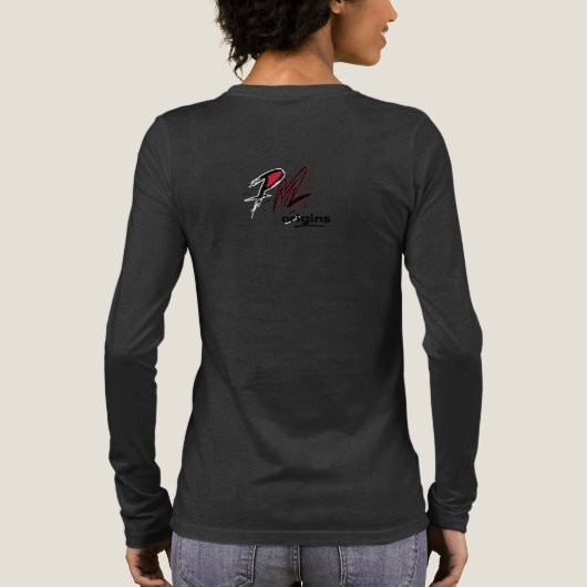 #4Ever Thumbprint Tri-Blend Shirt - Trini (Achterkant)