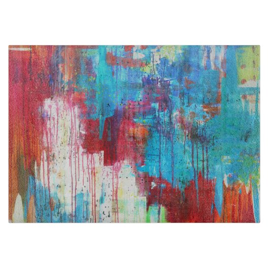 4Jesus 11 x 8 glazen snijplank (Voorkant)